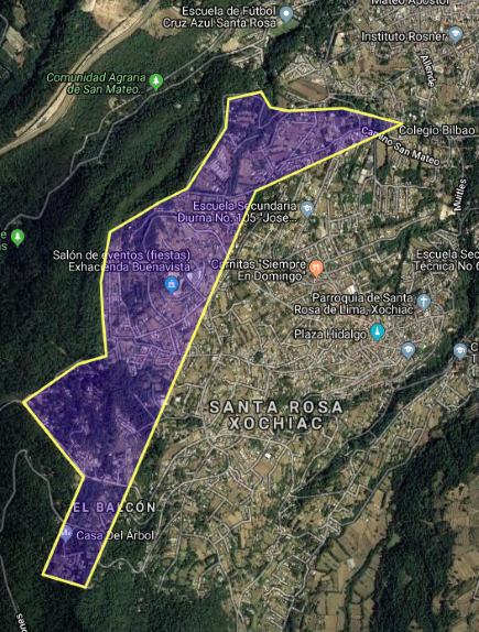 Colonia Pueblo Santa Rosa Xochiac (Cuajimalpa)