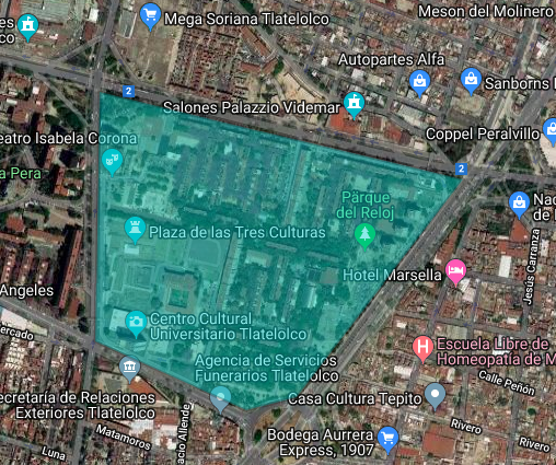 Colonia Nonoalco Tlatelolco - Zona Oriente