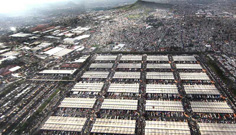 Central de Abasto (toma aérea)