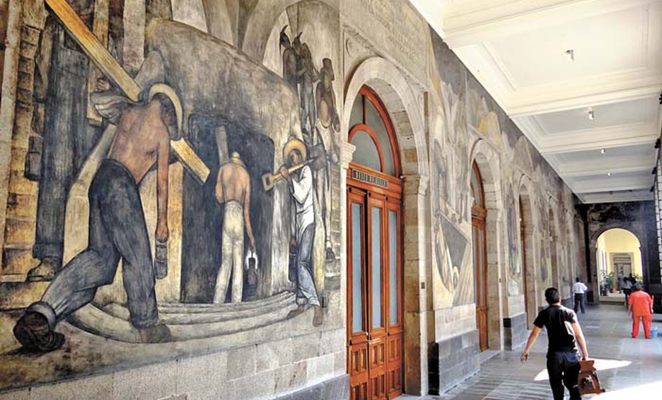 Murales de la Secretaría de Educación Pública