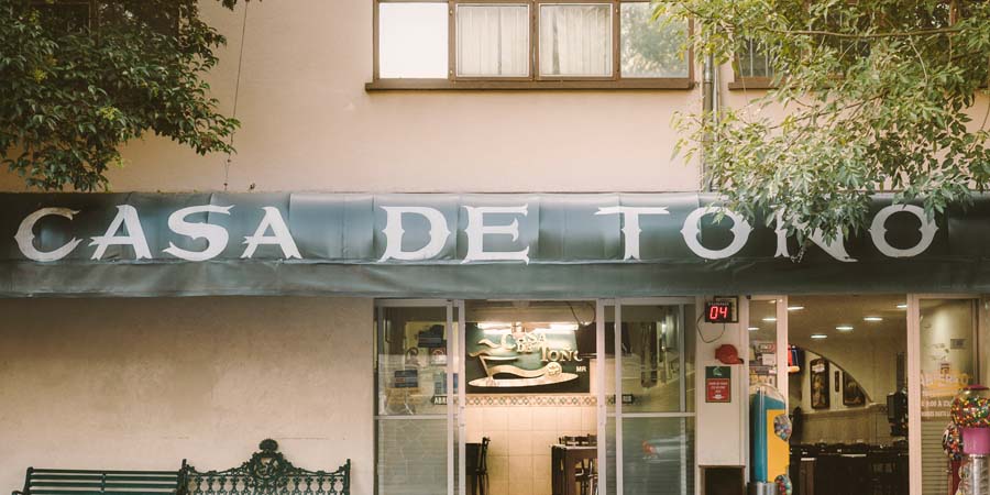 Casa de Toño primera sucursal