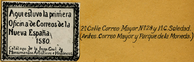 Archivo:Placa primera casa de correos.jpg