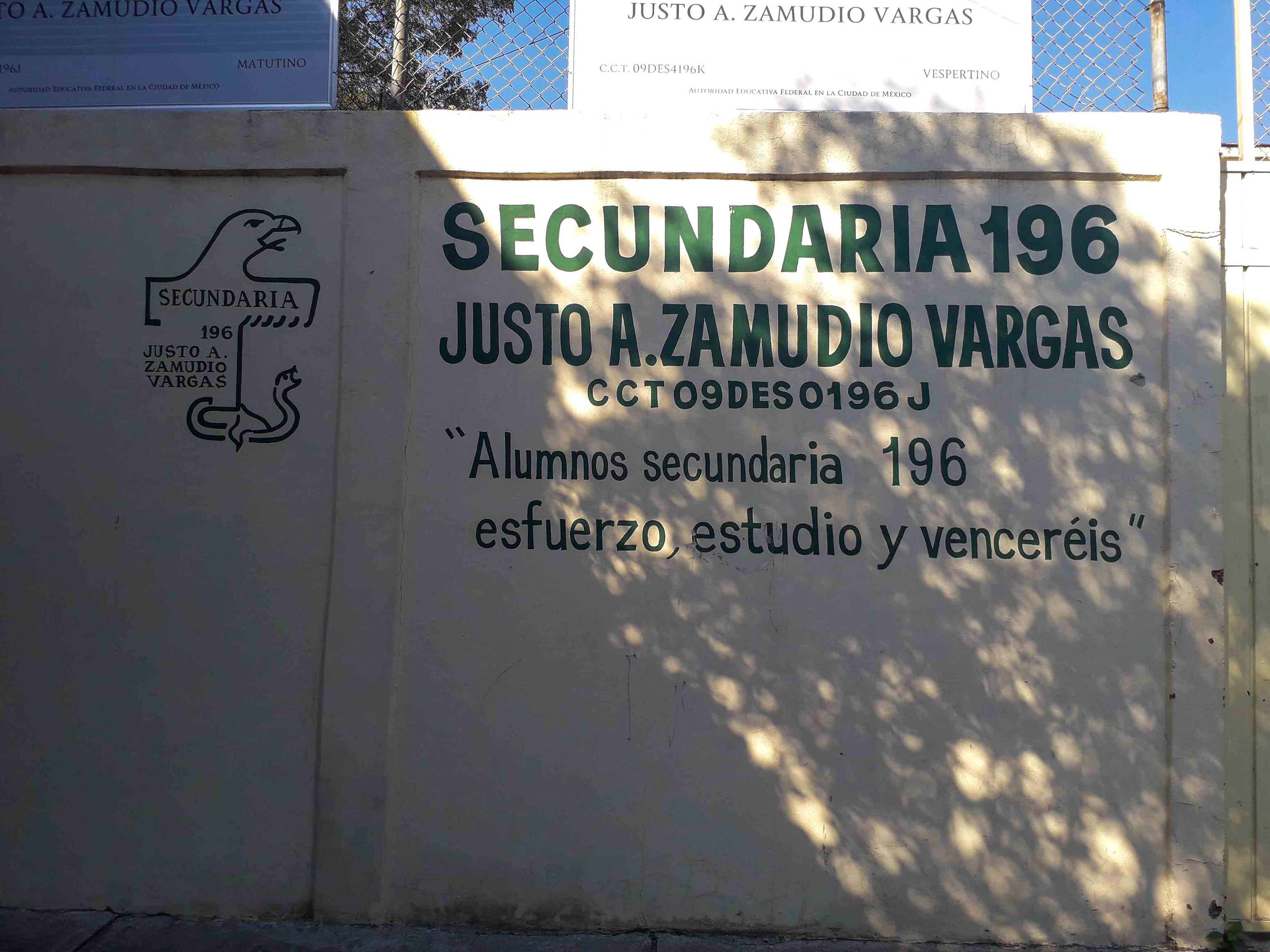 Escuela Secundaria Diurna No 196 "Justo A. Zamudio Vargas"