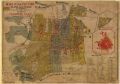 Mapa del progreso de la Ciudad de Mexico durante los años 1810 - 1909