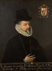 Don Álvaro Manríquez de Zúñiga, Conde de Villa-Manrique, quinto virrey de la Nueva España.