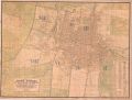 Mapa del Plano Oficial, con división de distritos, de 1900